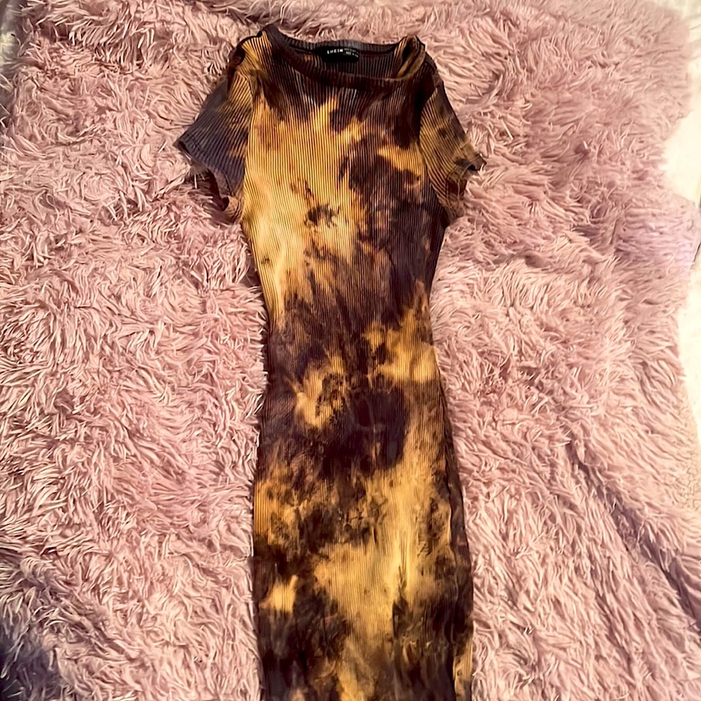 Tie die cute dress